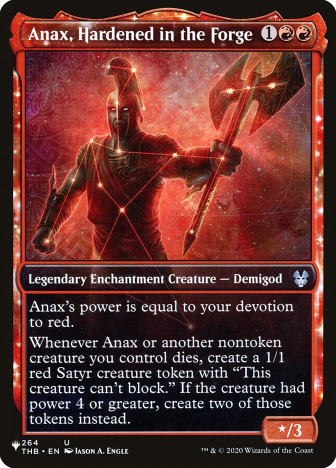 Anax, Hardened in the Forge [The List] | Play N Trade Winnipeg