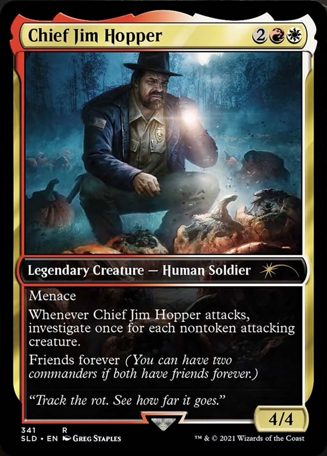Chief Jim Hopper [Secret Lair Drop Series] | Play N Trade Winnipeg