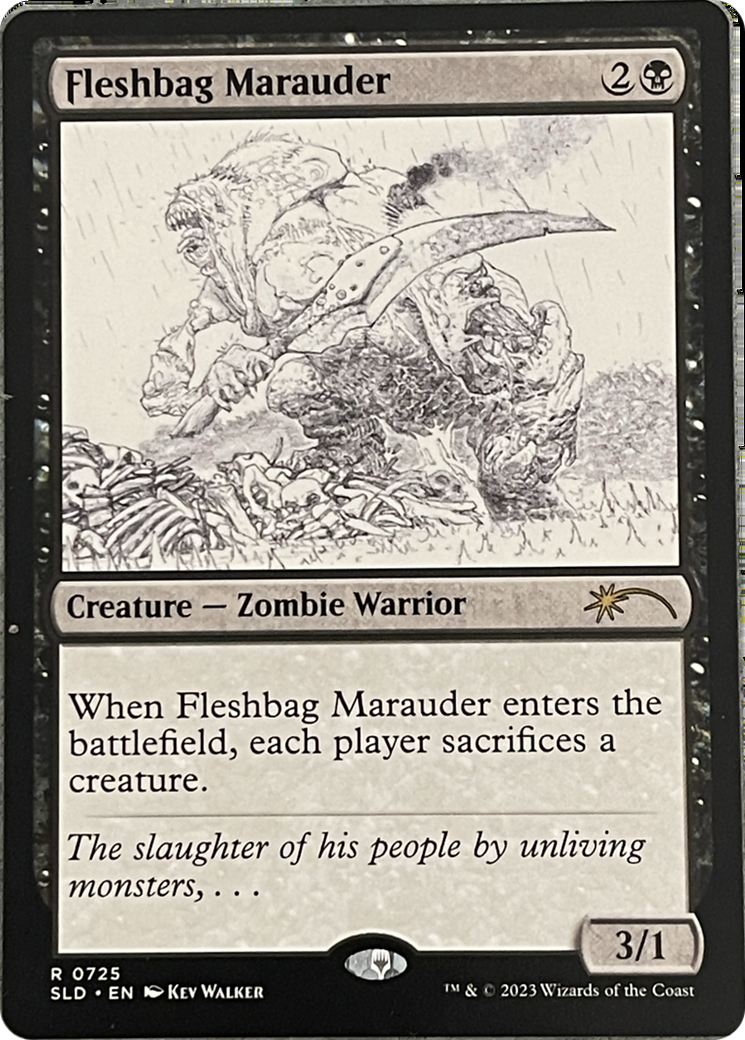 Fleshbag Marauder (Sketch Showcase) [Secret Lair Drop Series] | Play N Trade Winnipeg