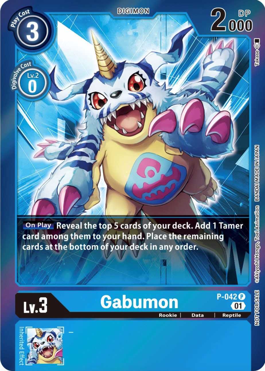 Gabumon [P-042] (Event Pack 4) [Promotional Cards] | Play N Trade Winnipeg