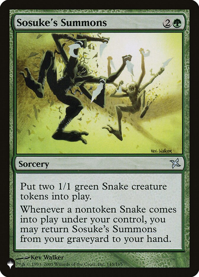 Sosuke's Summons [The List] | Play N Trade Winnipeg