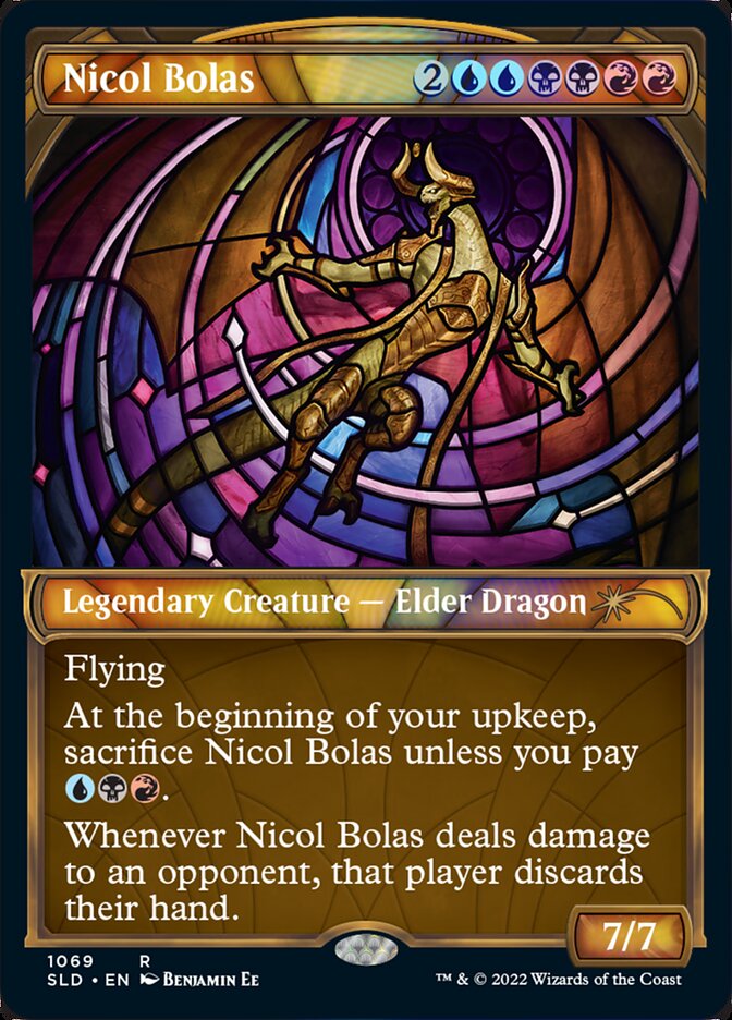 Nicol Bolas (Showcase Textured) [Secret Lair Drop Series] | Play N Trade Winnipeg