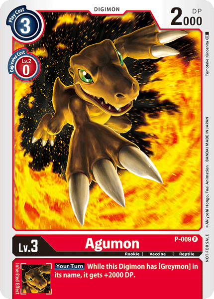Agumon [P-009] [Promotional Cards] | Play N Trade Winnipeg