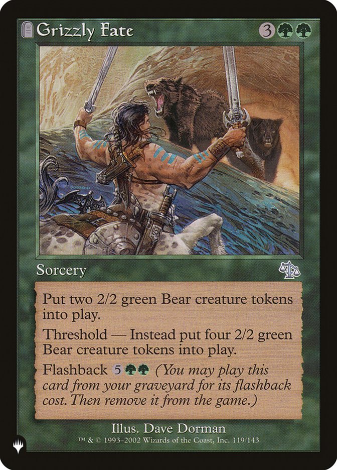 Grizzly Fate [The List] | Play N Trade Winnipeg
