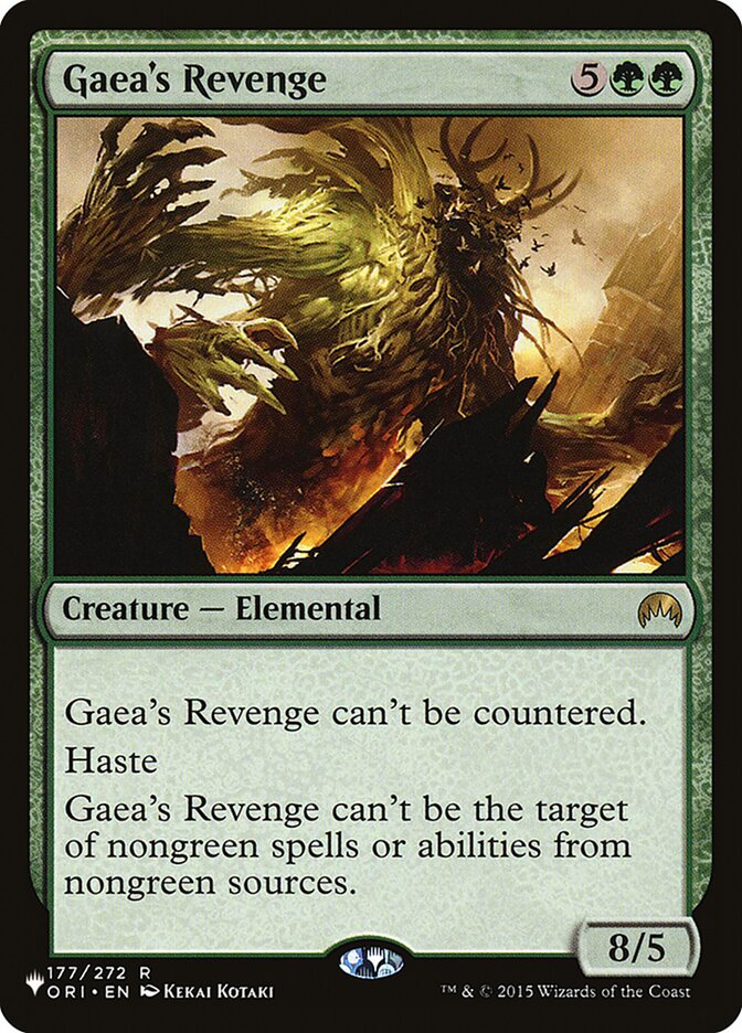 Gaea's Revenge [The List] | Play N Trade Winnipeg