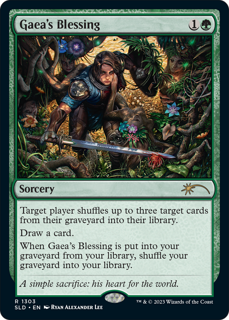 Gaea's Blessing [Secret Lair Drop Series] | Play N Trade Winnipeg