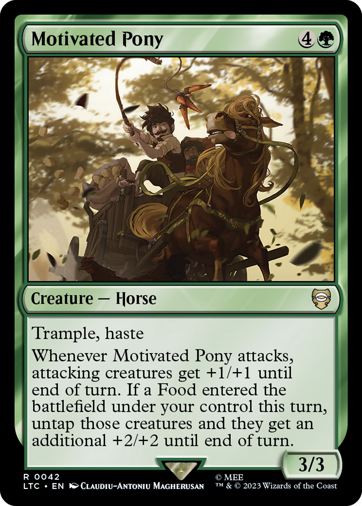 Motivated Pony [The Lord of the Rings: Tales of Middle-Earth Commander] | Play N Trade Winnipeg