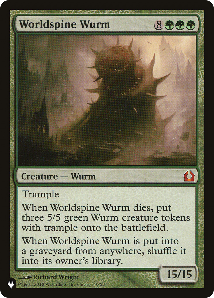 Worldspine Wurm [The List] | Play N Trade Winnipeg