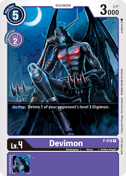 Devimon [P-018] [Promotional Cards] | Play N Trade Winnipeg