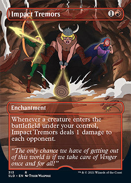 Impact Tremors (Borderless) [Secret Lair Drop Series] | Play N Trade Winnipeg