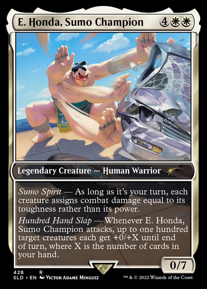 E. Honda, Sumo Champion [Secret Lair Drop Series] | Play N Trade Winnipeg