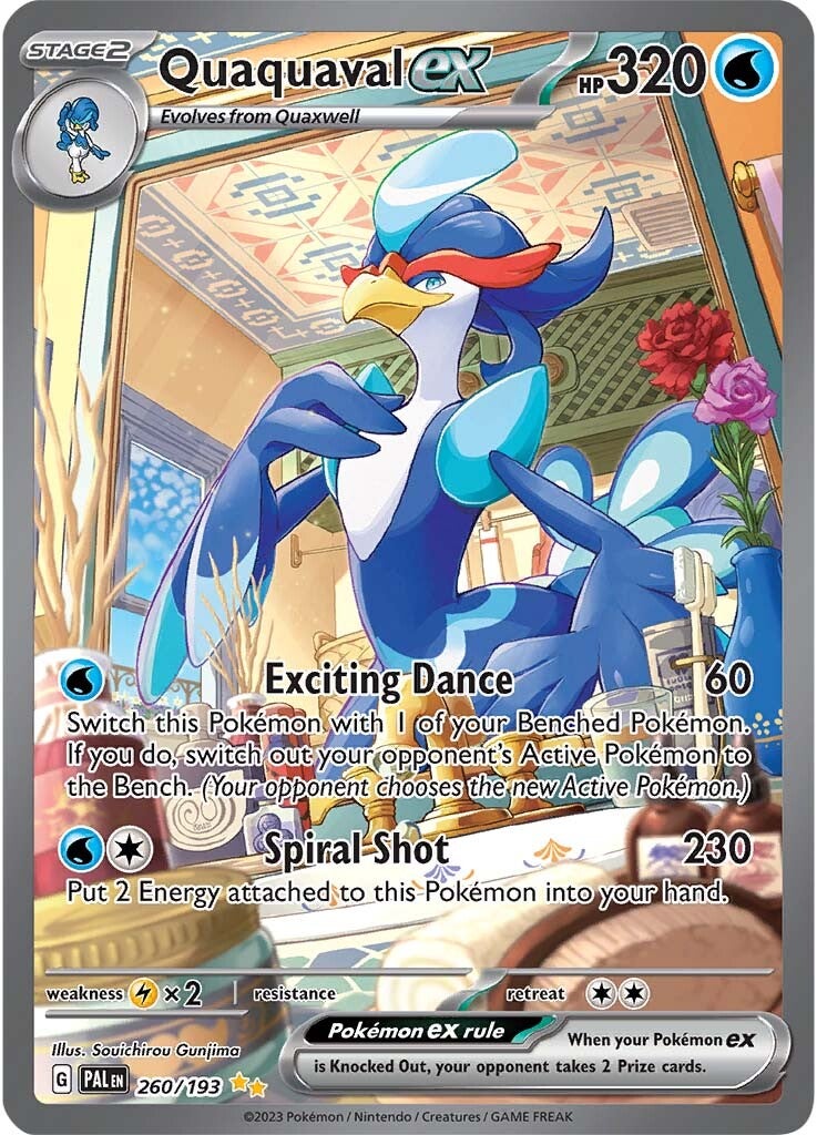 Quaquaval ex (260/193) [Scarlet & Violet: Paldea Evolved] | Play N Trade Winnipeg