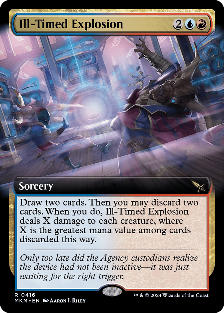 Ill-Timed Explosion (Extended Art) [Murders at Karlov Manor] | Play N Trade Winnipeg