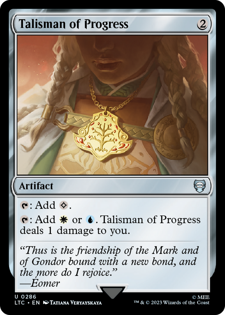 Talisman of Progress [The Lord of the Rings: Tales of Middle-Earth Commander] | Play N Trade Winnipeg