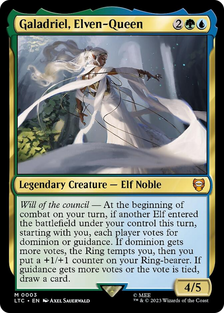 Galadriel, Elven-Queen [The Lord of the Rings: Tales of Middle-Earth Commander] | Play N Trade Winnipeg