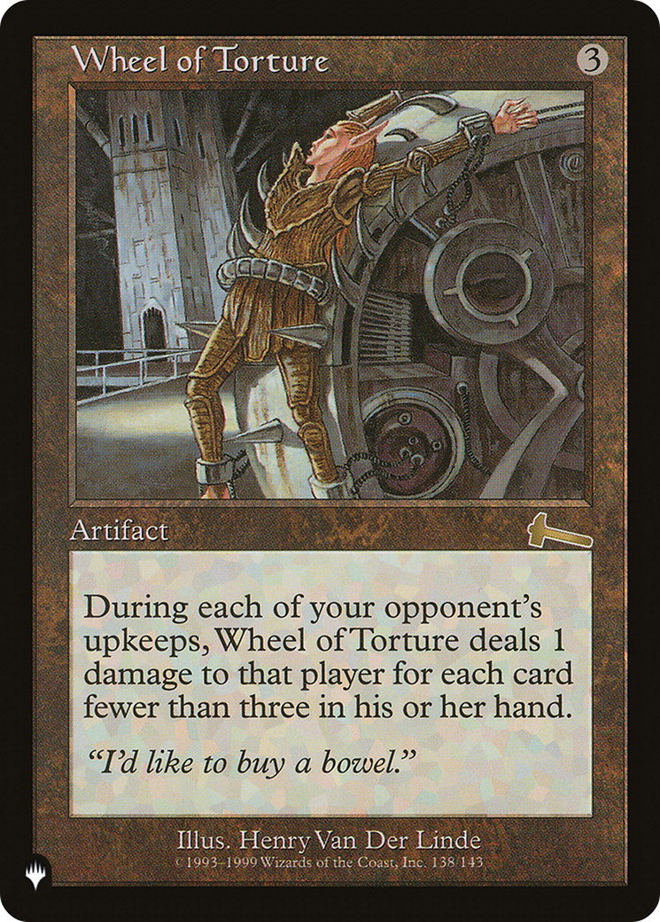 Wheel of Torture [The List] | Play N Trade Winnipeg