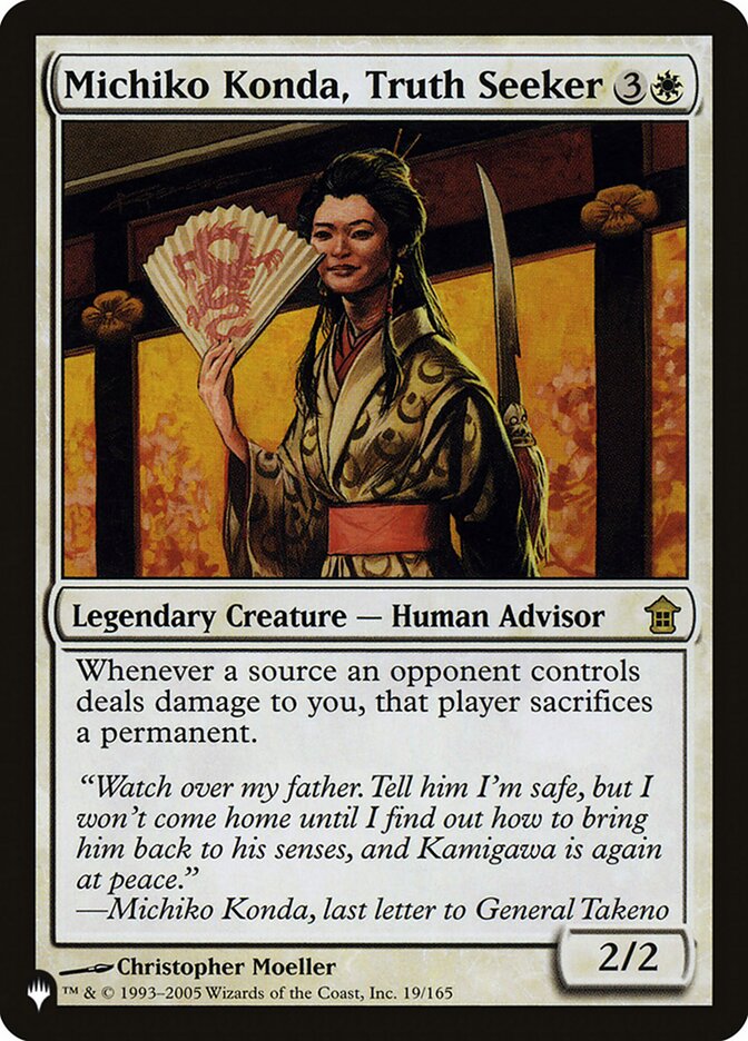 Michiko Konda, Truth Seeker [The List] | Play N Trade Winnipeg