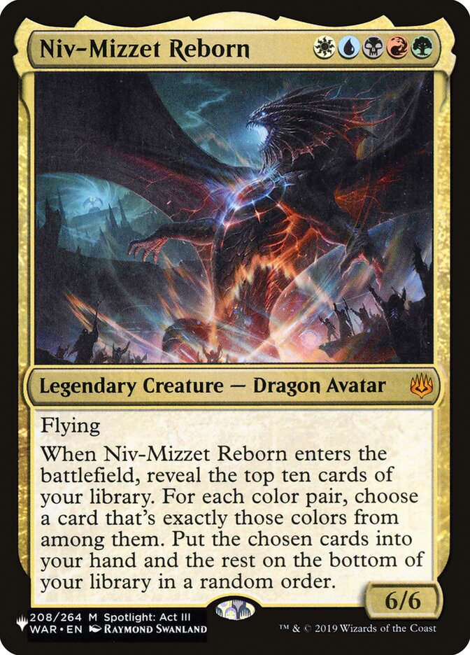 Niv-Mizzet Reborn [The List] | Play N Trade Winnipeg