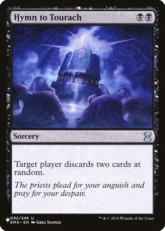 Hymn to Tourach [The List] | Play N Trade Winnipeg