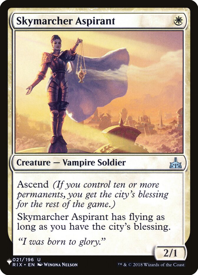 Skymarcher Aspirant [The List] | Play N Trade Winnipeg