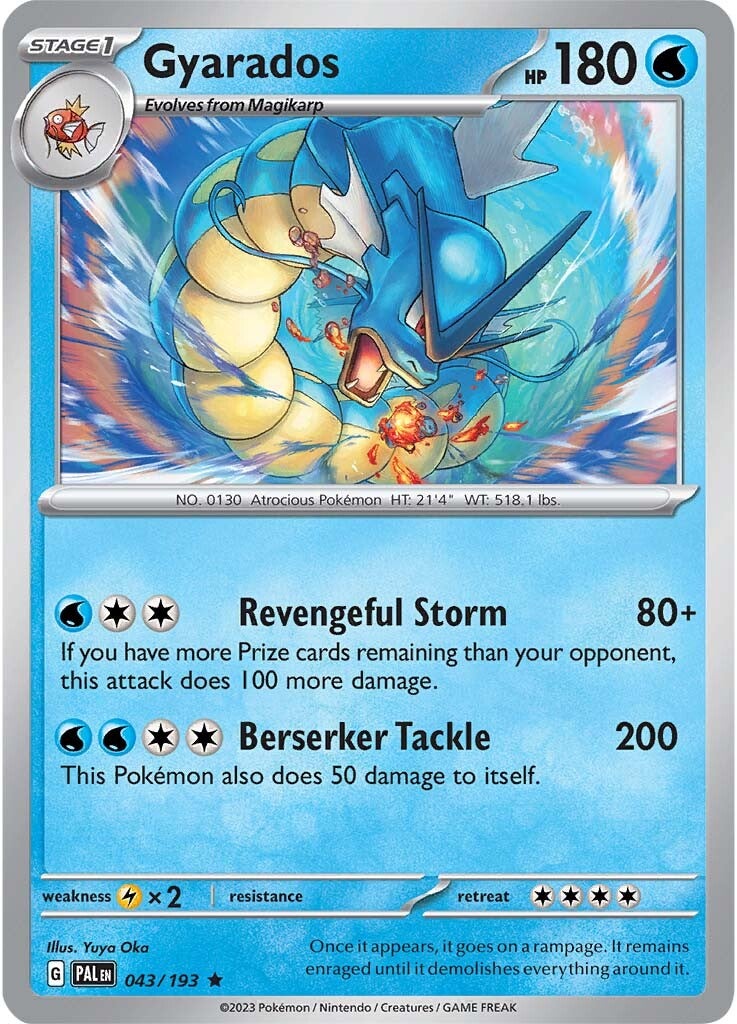 Gyarados (043/193) [Scarlet & Violet: Paldea Evolved] | Play N Trade Winnipeg