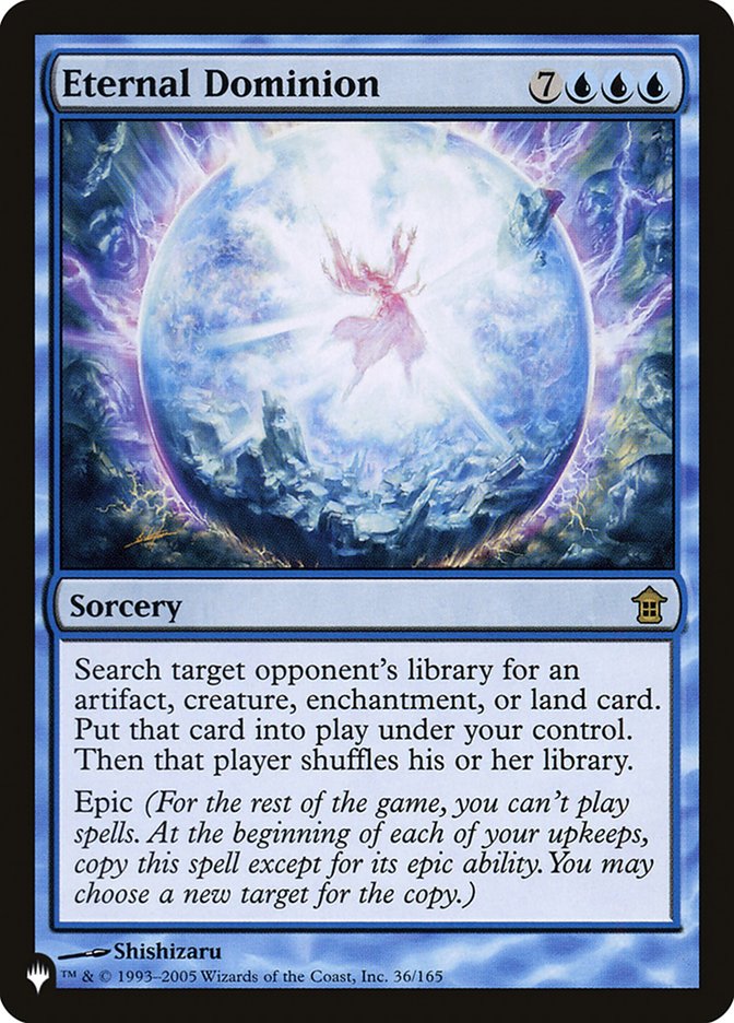 Eternal Dominion [The List] | Play N Trade Winnipeg