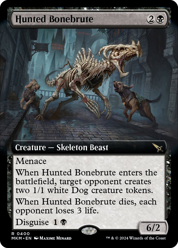 Hunted Bonebrute (Extended Art) [Murders at Karlov Manor] | Play N Trade Winnipeg