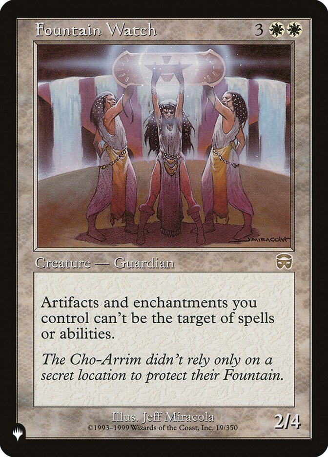 Fountain Watch [The List] | Play N Trade Winnipeg