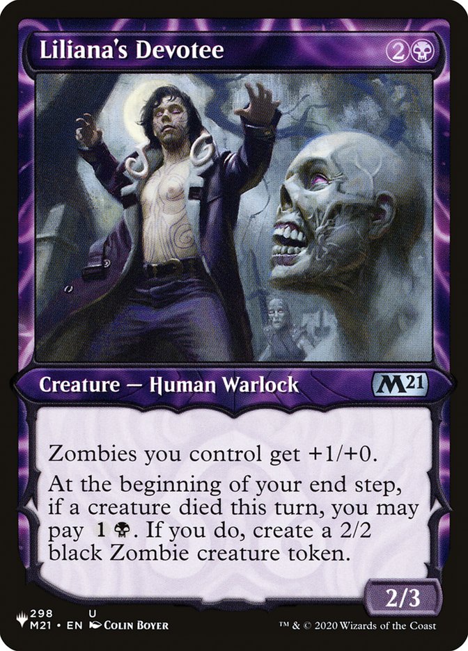 Liliana's Devotee (Showcase) [The List] | Play N Trade Winnipeg