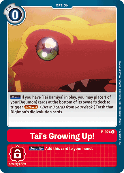 Tai's Growing Up! [P-024] [Promotional Cards] | Play N Trade Winnipeg