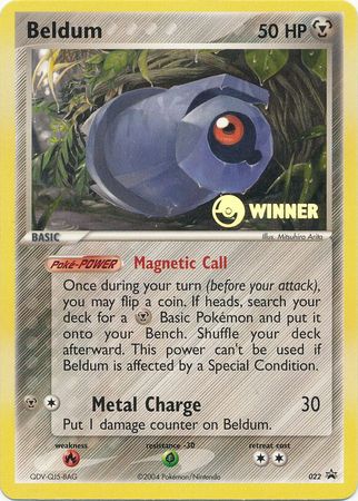 Beldum (022) (Winner Promo) [League & Championship Cards] | Play N Trade Winnipeg