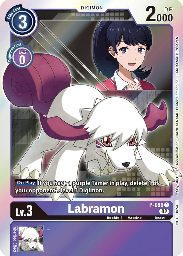 Labramon [P-080] (Digimon Survive Anime Expo 2022) [Promotional Cards] | Play N Trade Winnipeg