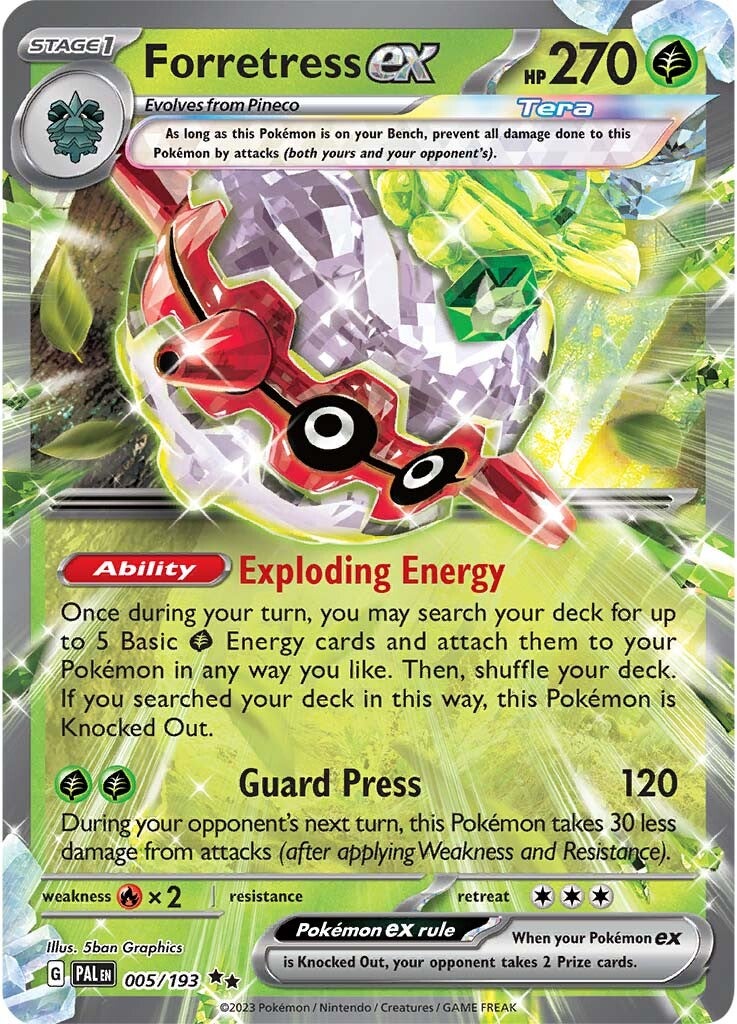 Forretress ex (005/193) [Scarlet & Violet: Paldea Evolved] | Play N Trade Winnipeg