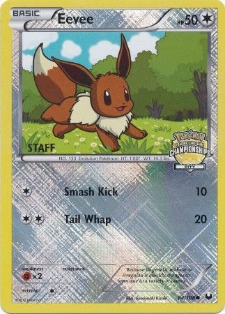 Eevee (84/108) (City Championship Staff) [League & Championship Cards] | Play N Trade Winnipeg