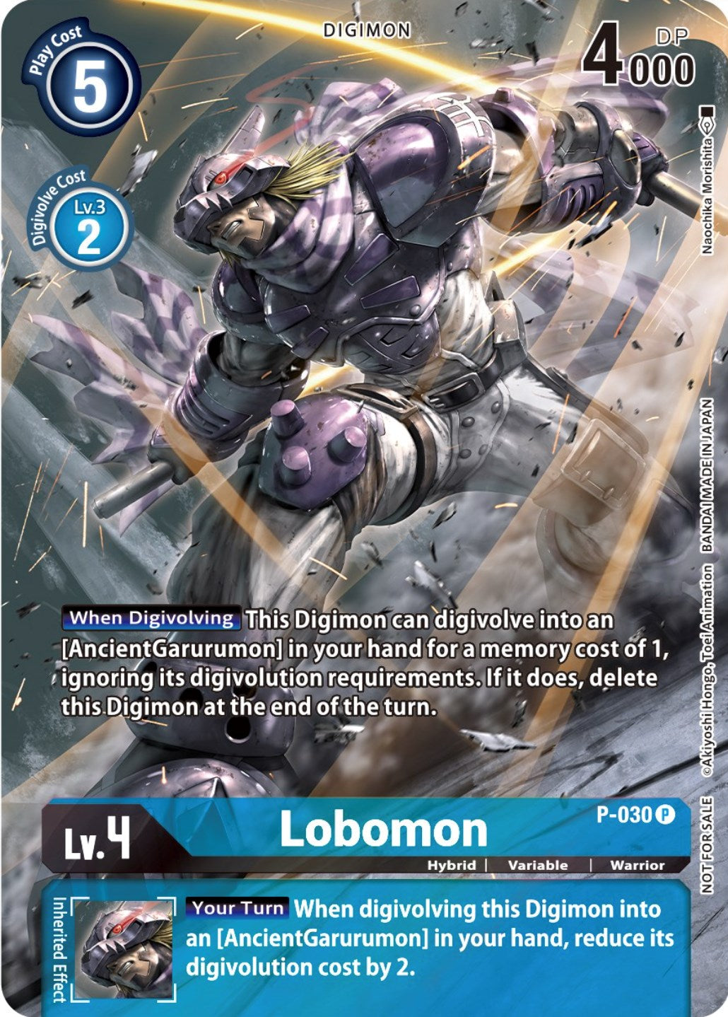 Lobomon [P-030] (2nd Anniversary Frontier Card) [Promotional Cards] | Play N Trade Winnipeg