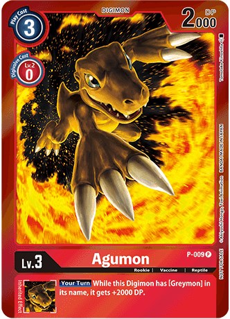 Agumon [P-009] (Gift Box 2022) [Promotional Cards] | Play N Trade Winnipeg