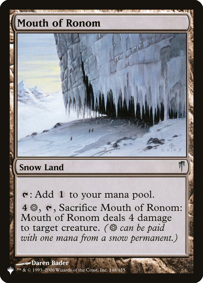 Mouth of Ronom [The List] | Play N Trade Winnipeg