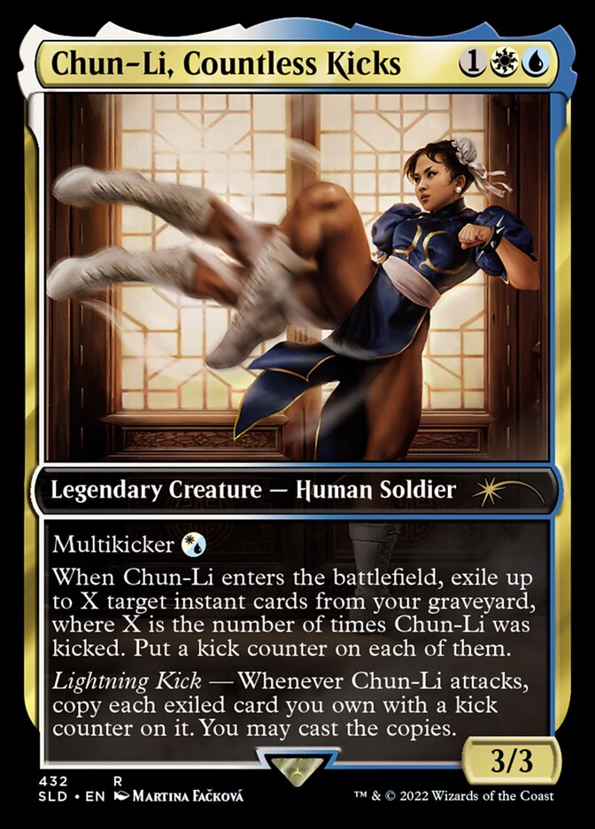 Chun-Li, Countless Kicks [Secret Lair Drop Series] | Play N Trade Winnipeg