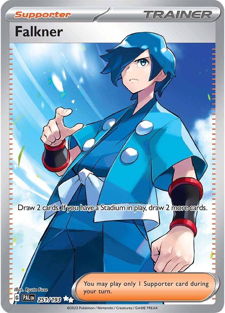 Falkner (251/193) [Scarlet & Violet: Paldea Evolved] | Play N Trade Winnipeg