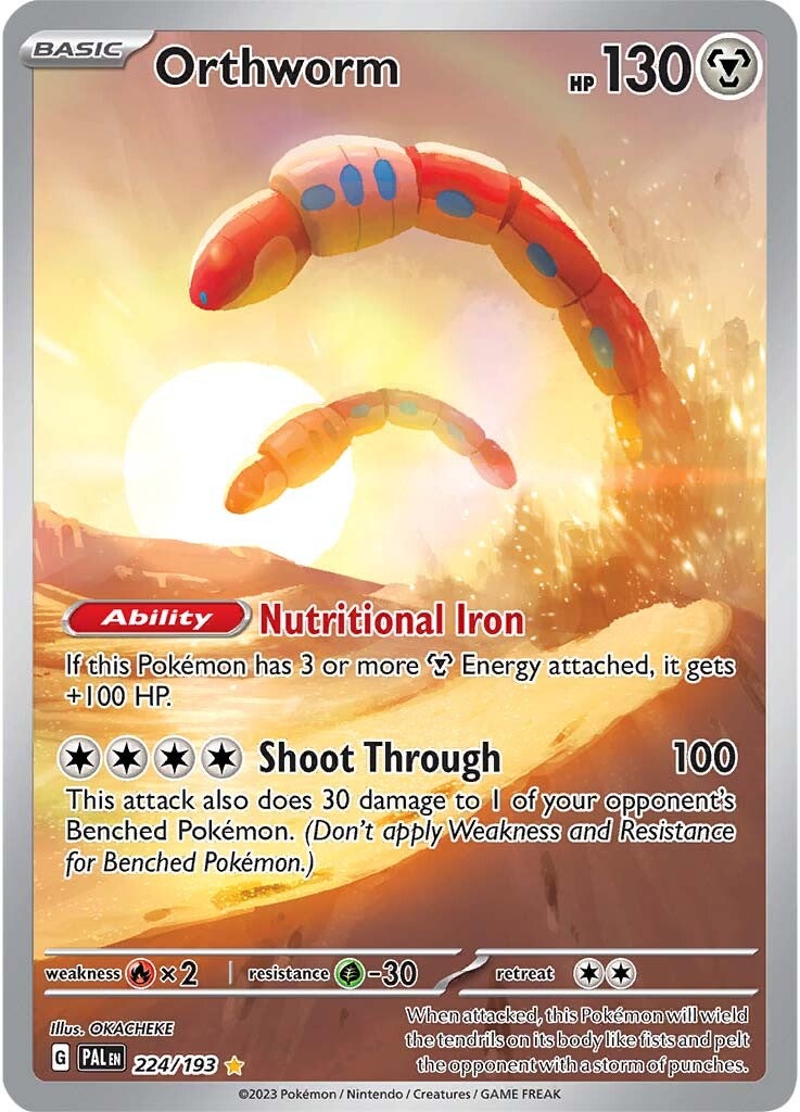 Orthworm (224/193) [Scarlet & Violet: Paldea Evolved] | Play N Trade Winnipeg