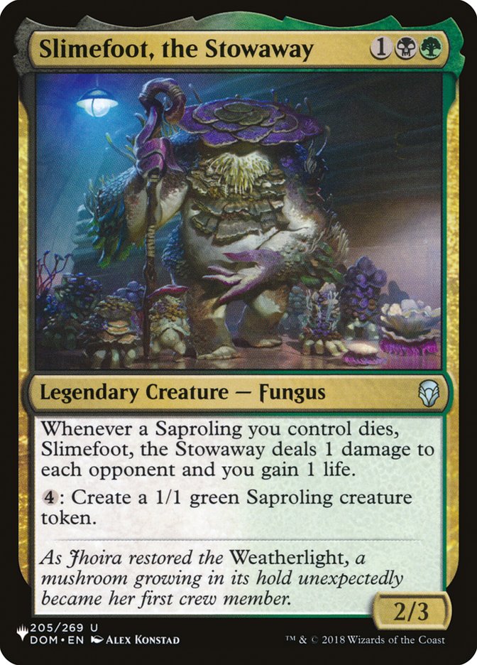 Slimefoot, the Stowaway [The List] | Play N Trade Winnipeg