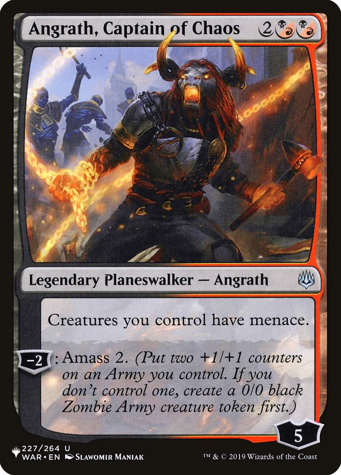 Angrath, Captain of Chaos [The List] | Play N Trade Winnipeg