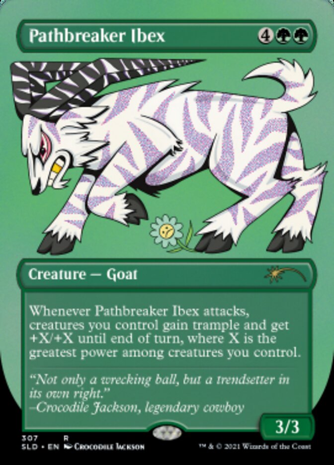 Pathbreaker Ibex (Borderless) [Secret Lair Drop Series] | Play N Trade Winnipeg