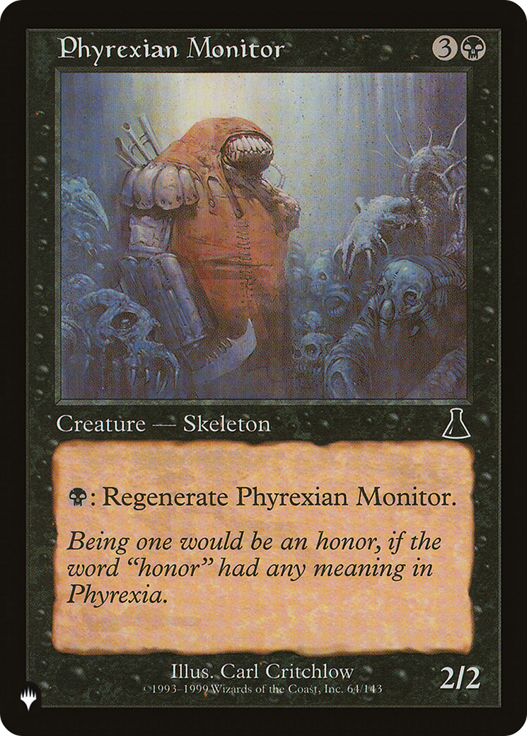 Phyrexian Monitor [The List] | Play N Trade Winnipeg