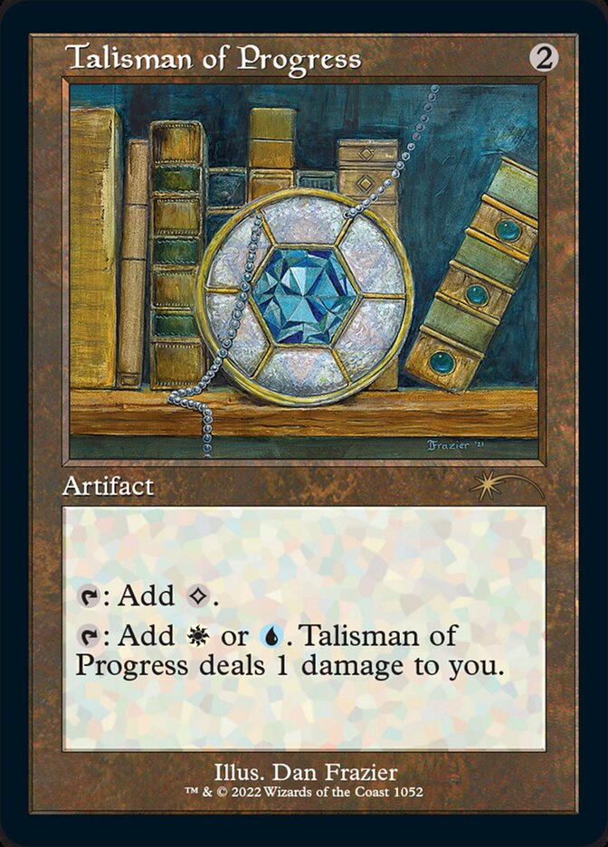 Talisman of Progress (Foil Etched) [Secret Lair Drop Series] | Play N Trade Winnipeg