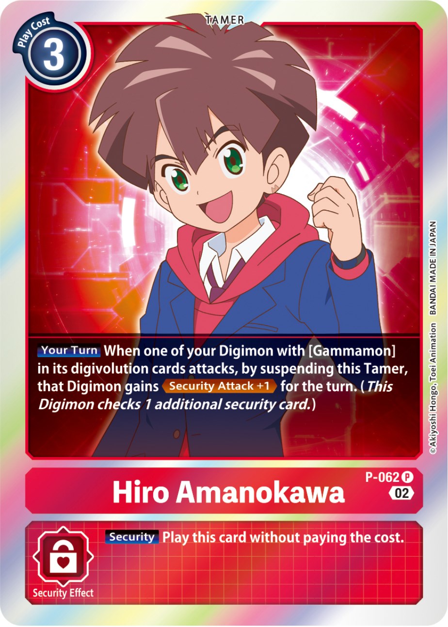 Hiro Amanokawa [P-062] [Promotional Cards] | Play N Trade Winnipeg