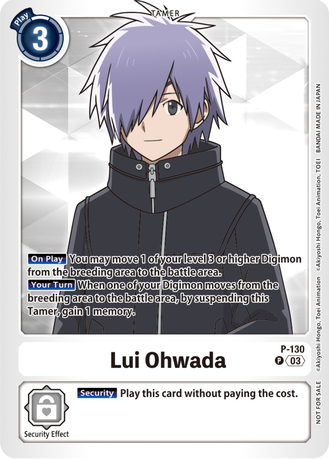 Lui Ohwada [P-130] (NYCC 2023 Demo Deck) [Promotional Cards] | Play N Trade Winnipeg