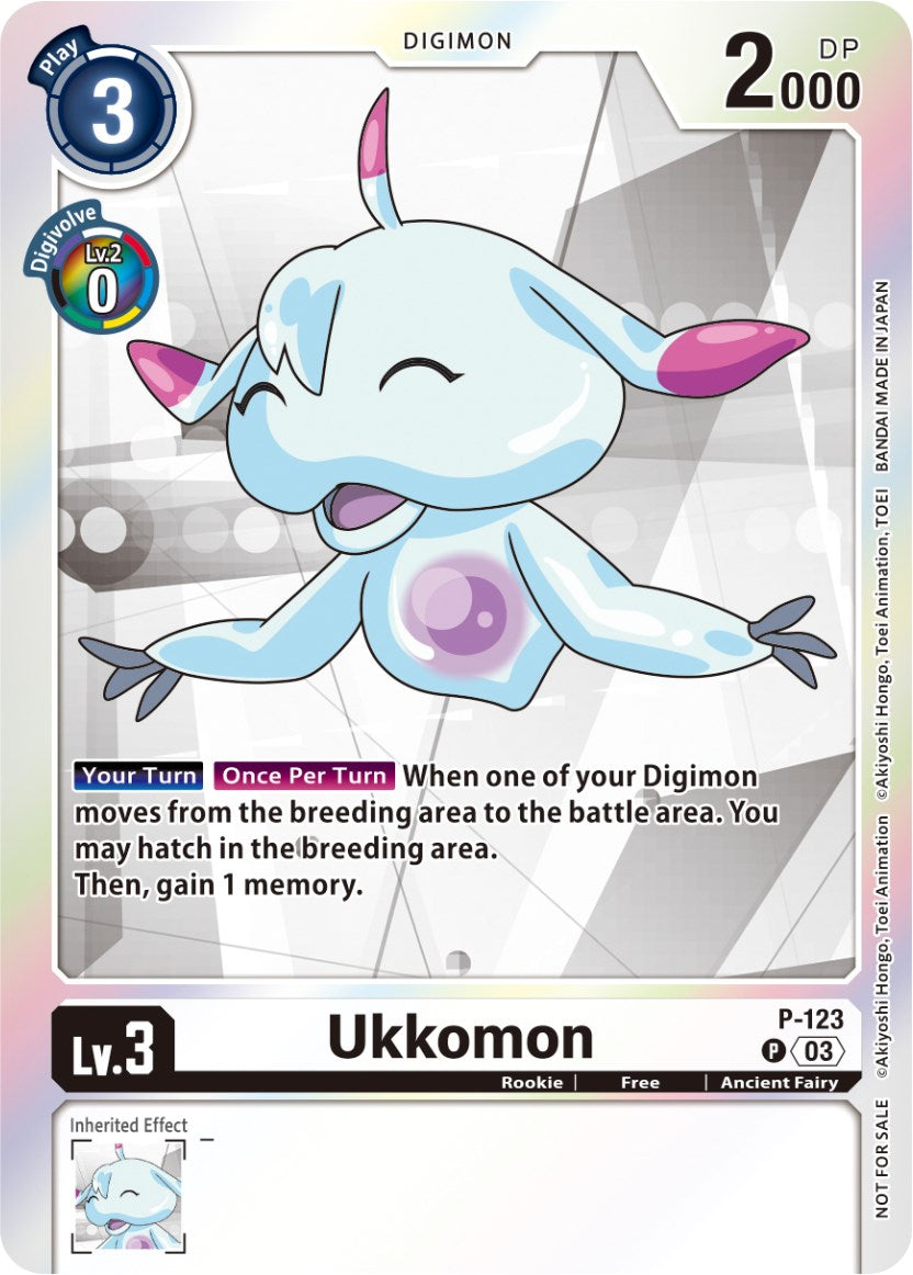 Ukkomon [P-123] (Tamer Party Pack -The Beginning- Ver. 2.0) [Promotional Cards] | Play N Trade Winnipeg