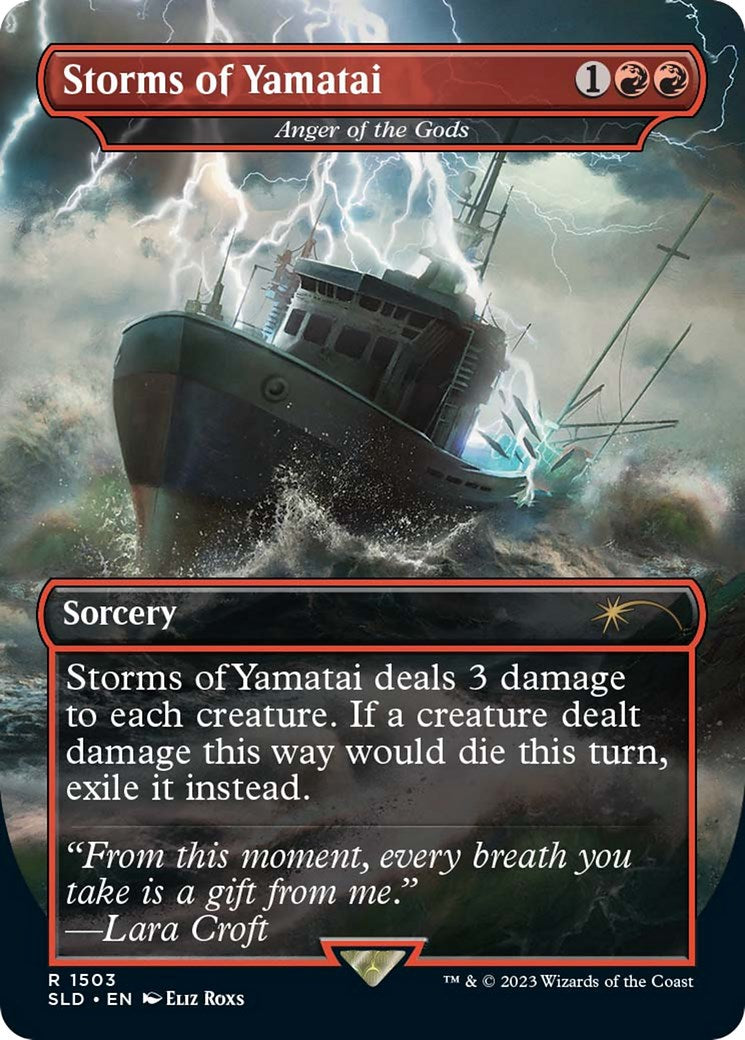 Storms of Yamatai - Anger of the Gods [Secret Lair Drop Series] | Play N Trade Winnipeg