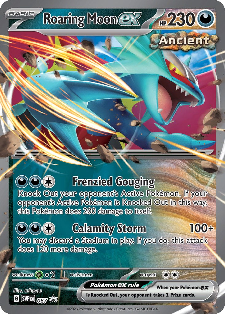 Roaring Moon ex (067) [Scarlet & Violet: Black Star Promos] | Play N Trade Winnipeg